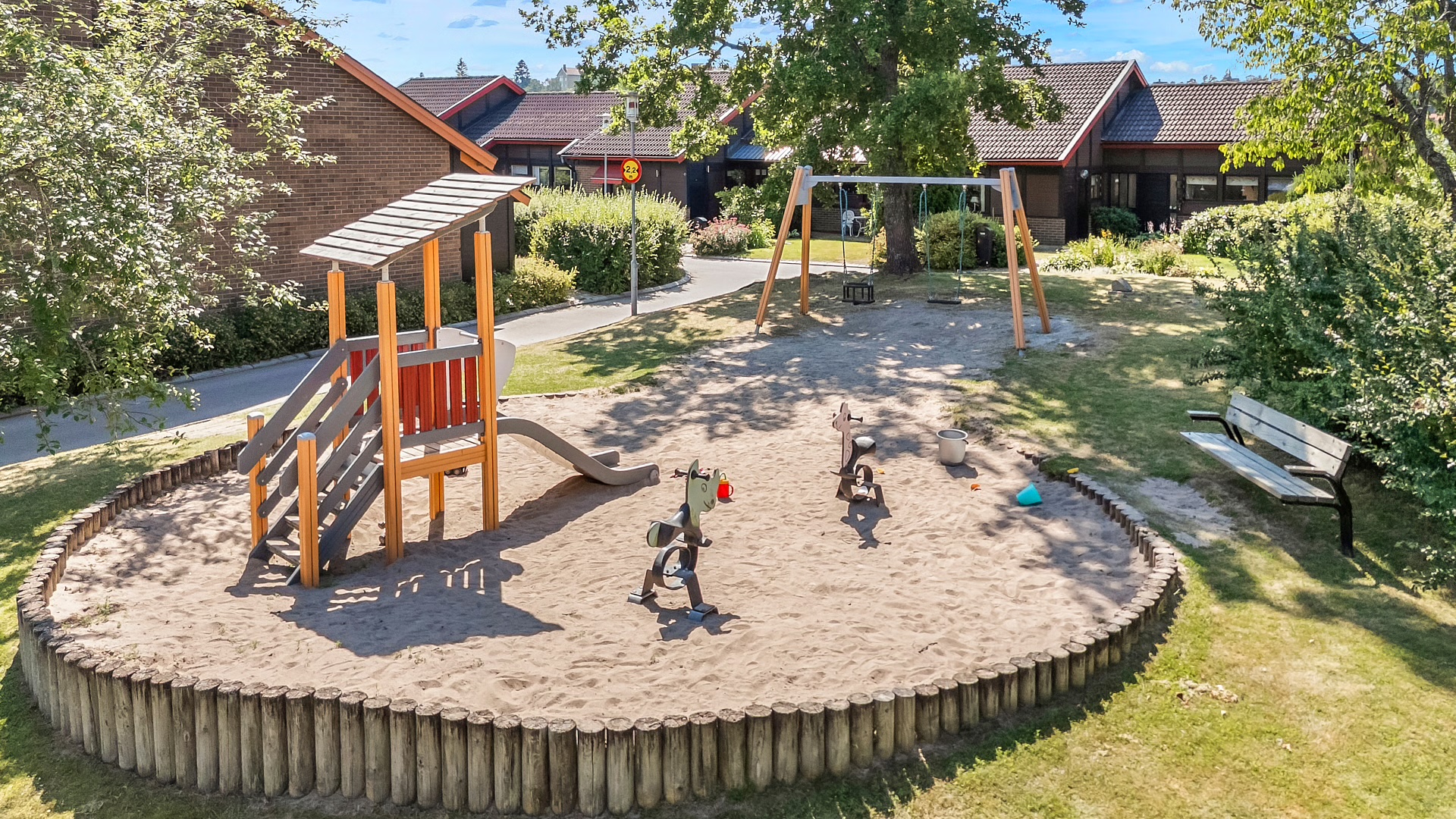 Lekparken på Bernsborgsstigen